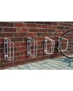 Fahrrad-Klemmbügel für Wandbefestigung 45° Stahl verzinkt