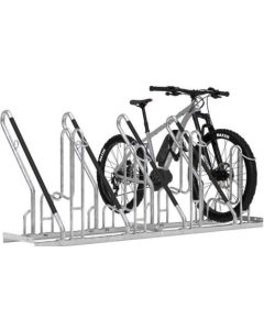 Fahrrad-Anlehnparker Modell 4700 XBF, einseitige Radeinstellung