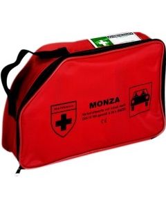 Kfz-Verbandtasche "Monza" rot nach DIN 13164