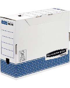 Fellowes Archivbox 100 R-Kive Prima 0026501 HxBxT 328x111x264mm blau/weiß