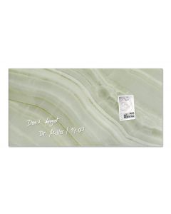 sigel Glas-Magnetboard / Magnettafel artverum® Green-Mineral 91x46 cm 