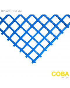 Workstation Cobamat® Standard blau, für Bereiche mit vielen Spänen