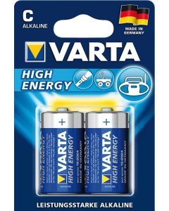 VARTA High Energy Alkaline-Batterie „Baby C/LR14“ 