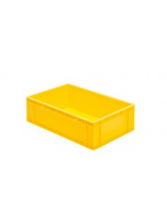 Eurobehälter gelb 600x400x175 mm Wände geschlossen ohne Grifflochung
