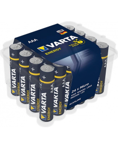 VARTA Batterie Energy Box, Box à 24 Stück