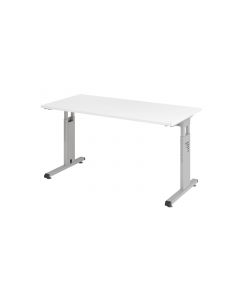 Schreibtisch VOS „Mini-Office“ in Weiß mit Plattenmaß von 140x67,2 cm