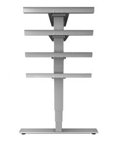 Tischgestell höhenverstellbar ohne Traverse mit Memory-Schalter 62-127 cm 