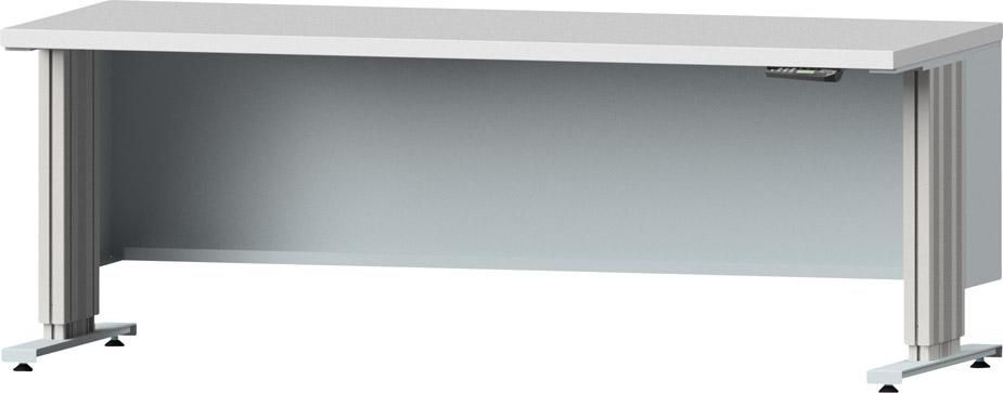 Arbeitstischsystem Lift, Kunststoff-Schichtplatte, Breite: 2000 mm