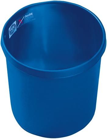 Papierkorb 18 Liter, blau