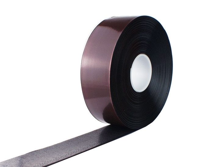Bodenmarkierungsband selbstklebend schwarz 100 mm