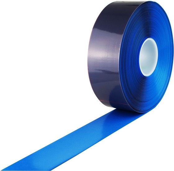Bodenmarkierungsband selbstklebend blau 75 mm