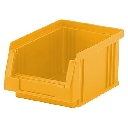 Sichtlagerkasten Größe PLK 4 gelb 164x150/105x75 mm