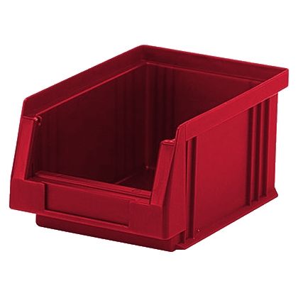 Sichtlagerkasten PLK 2 rot LxBxH 330//301x213x150 mm