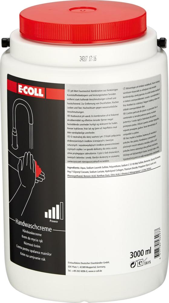 E-Coll Handwaschcreme 3 L Rundbehälter 